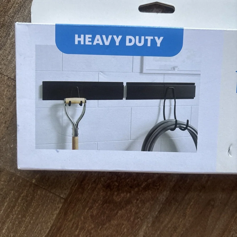 Heavy Duty Steel Hook & Rail Kit- Brightroom